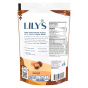 Back of Lily's Milk Chocolate Style Covered Caramels, 99g