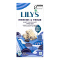 Front of Lily's Cookies & Creme White Chocolate Style Bar - Lily's Chocolate Bar - Cookies and Cream Chocolate - Lily's Chocolate Keto