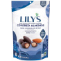 Front of Lily's Dark Chocolate Covered Almonds, 99g