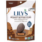 Front of Lily's Dark Chocolate Peanut Butter Cups - No Sugar Added Chocolate - Healthy Chocolate Peanut Butter Cup - Gluten Free Peanut Butter Cup