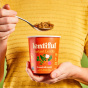 Lifestyle 1 of Lentiful Instant Lentils French Mirepoix - Shelf Stable Vegan Meal Cup - Lentil Meal Cups - Meal Cups Made With Lentils