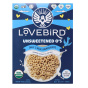 Front of Lovebird Grain Free Cereal Unsweetened - Grain Free Cereal - Gluten Free Cereal