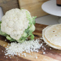 Lifestyle of La Tortilla Factory 8” Cauliflower Tortillas - Gluten Free Tortillas - Nut-Free Tortillas - Cassava Flour Tortillas