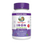 Mary Ruth's Iron Gummies With Vitamin C Grape, 60 Gummies Front