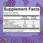 Mary Ruth's Iron Gummies With Vitamin C Grape, 60 Gummies NFT
