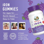 Mary Ruth's Iron Gummies With Vitamin C Grape, 60 Gummies Lifestyle 6