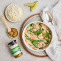 Lifestyle of Mekhala Organic Vegan Green Curry Paste - Gluten Free Non-GMO Nut Shellfish Fish Free Spice Mix