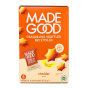French Front of MadeGood Star Puffed Crackers Cheddar Flavour - Top 8 Allergen Free Snacks - Gluten Free Healthy Crackers - Vegan Goldfish Crackers