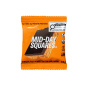 Individual packing front of Mid-Day Squares Plant-Based Chocolate Bar Peanut Butta - Clean Peanut Butter Chocolate - Gluten Free Chocolate Bar