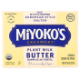 Miyoko’s Creamery European-Style Plant Milk Butter Salted Front