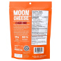 Back of Moon Cheese Cheddar - Keto Cheese Chip - High Protein Snack - Low Carb Snack