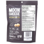 Back of Moon Cheese Crunchy Cheese Snack White Cheddar Black Pepper - High Protein Cheese Snack - Gluten Free Cheese Snack - All Natural Ingredient Snack