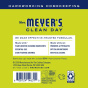 Back of Mrs. Meyer's Laundry Detergent Lemon Verbena, 64 Loads