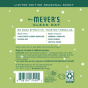 Back of Mrs. Meyer's Multi-Surface Cleaner Iowa Pine, 473 mL