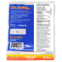 Back of Mr. Tortilla 4” 1 Net Carb Tortilla 3 Chiles, 24 Pack