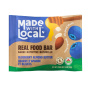 Front of Made With Local Real Food Bar Blueberry Almond Butter