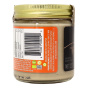 Back of Artisana Raw Vegan Organic Cashew Butter - Vegan Butter - Organic  Butter - Less Sugar Cashew Butter