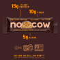 No Cow Plant-Based Protein Bar Chocolate Caramel Peanut - Gluten Free Vegan Protein Bars - Vegan Protein Bars Canada - Best Tasting Protein Bars