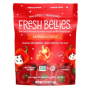 Front of Fresh Bellies Pepperlicious Freeze-Dried Red Bell Peppers