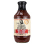 Front of G Hughes No Sugar Added BBQ Sauce Hickory, 490mL