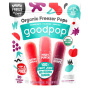 Front of Goodpop Organic Real Fruit Juice Freezer Pops, 24 Pops