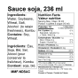 Nutrition of Momofuku Soy Sauce