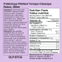 Nutrition of OLIPOP Low Sugar Prebiotic Sparkling Tonic Classic Grape