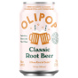 Front of OLIPOP Low Sugar Sparkling Prebiotic Tonic Classic Root Beer