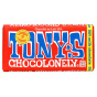 Front of Tony's Chocolonely Milk Chocolate