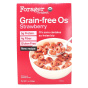 Front of Forager Project Organic Grain-Free Os Strawberry, 198g