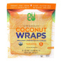 Front of Nuco 7.5" Turmeric Coconut Paleo Wraps - Paleo Tortillas - Grain-Free Tortillas - Gluten Free Tortillas