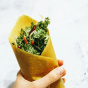 Lifestyle 1 of Nuco 7.5" Turmeric Coconut Paleo Wraps - Paleo Tortillas - Grain-Free Tortillas - Gluten Free Tortillas