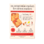 NUFS Dairy & Gluten Free Crackers Hot Honey, 120.4g - Dairy Free Gluten Free Snacks