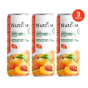 Front of Nutrize Sparkling Prebiotic Water Flavoured Sparkling Water Orange Peach