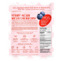 Back of OHME! Freeze Dried Berries - Freeze Dried Blueberries