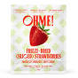 Front of OHME! Freeze-Dried Strawberries - Freeze Dried Berries