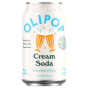 Front of OLIPOP Low Sugar Sparkling Prebiotic Tonic Cream Soda
