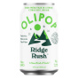 Front of OLIPOP Prebiotic Soda OLIPOP Ridge Rush Healthy Mountain Dew