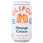 OLIPOP Low Sugar Prebiotic Sparkling Tonic Orange Cream Front