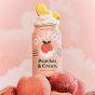 OLIPOP Low Sugar Prebiotic Sparkling Tonic Peaches & Cream - Olipop Sparkling Tonic - Prebiotic Soda - Healthy Soda Alternatives