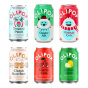 Front of OLIPOP Prebiotic Soda Sparkling Tonic Variety Pack - Prebiotic Drink - Best Prebiotic Drink - Gut Health Drink