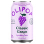 Front of OLIPOP Low Sugar Prebiotic Sparkling Tonic Classic Grape - Prebiotic Drink - Best Prebiotic Drink - Gut Health Drink