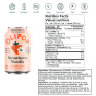 OLIPOP Low Sugar Prebiotic Sparkling Tonic Let's Get Fizz-ical Variety Pack Nutrition