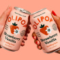 Lifestyle 2 of OLIPOP Low Sugar Prebiotic Sparkling Tonic Strawberry Vanilla - Strawberry Vanilla Soda - Healthy Strawberry Drink - Healthy Cream Soda