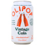 Front of OLIPOP Low Sugar Prebiotic Sparkling Tonic Vintage Cola - Prebiotic Drink - Best Prebiotic Drink - Gut Health Drink