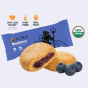 Olyra Organic Ancient Grains Breakfast Biscuit Filled Blueberry - Ancient Grain Bites - Fruit & Grain Bites- Blueberry Filled Cookies - Blueberry Cookies