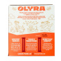 Back of Olyra Organic Ancient Grains Breakfast Biscuits Vanilla Sandwich - High Fibre Sandwich Biscuits - High Fibre Biscuits - Vanilla Sandwich Biscuits