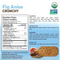 Olyra Breakfast Biscuits - Ancient Grain Biscuits - Fig Cookies - Anise Cookies