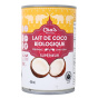 French Front of Cha's Organics Premium Coconut Milk - Natural Coconut Milk - Coconut Milk Can - Healthy Coconut Milk
