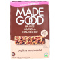 French Front of MadeGood Allergen-Free Granola Bars Chocolate Chips - Madegood Snacks - Made Good Chocolate Chip Granola